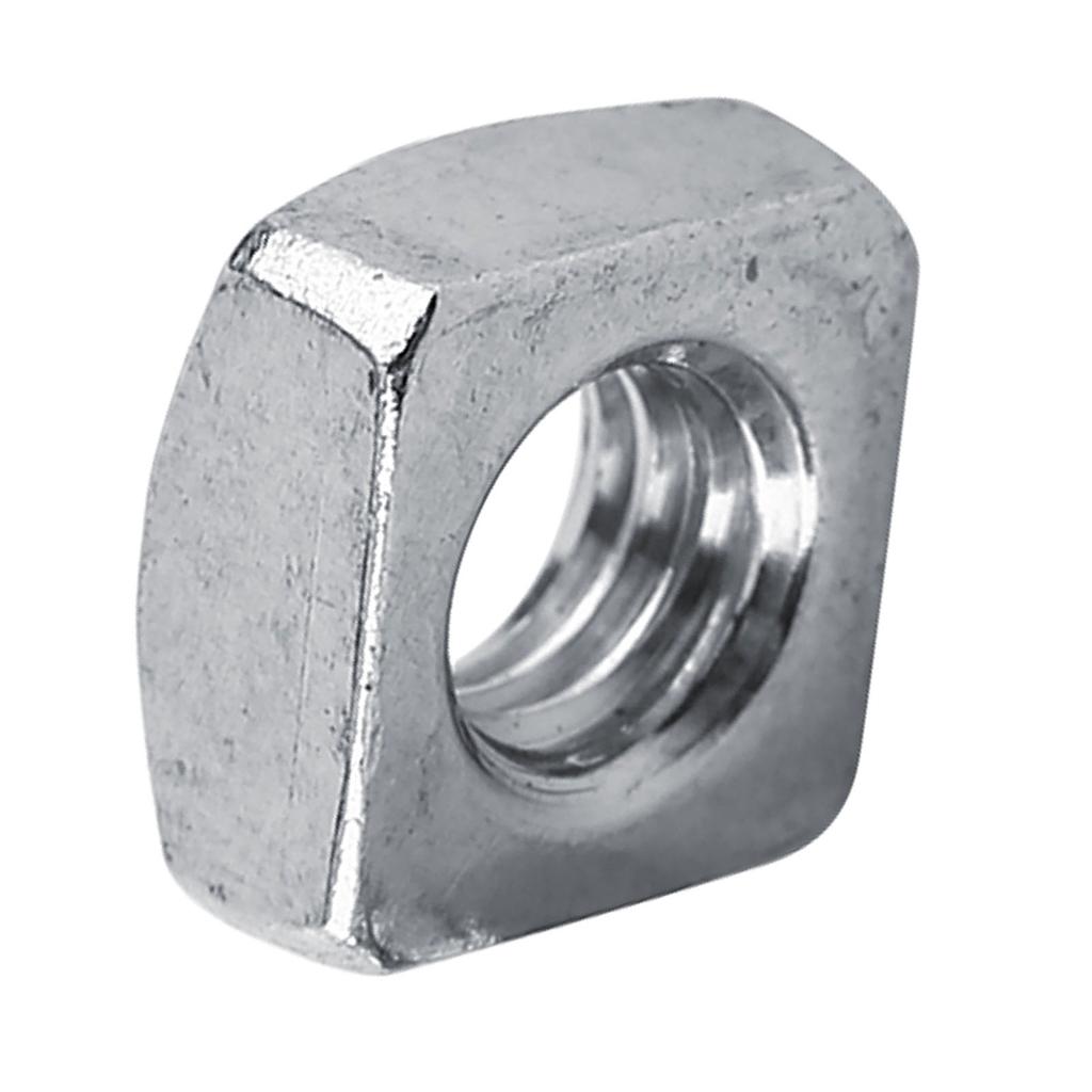 Stainless Steel 304 Square Nuts Four Sided Nut Fit Metric Screw (M3x100pcs)