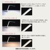 Koizumi Furniture KOIZUMI (Study Desk) Desk Light, LED Light, Illuminator, LED Stand Light, White, PCL-011WH