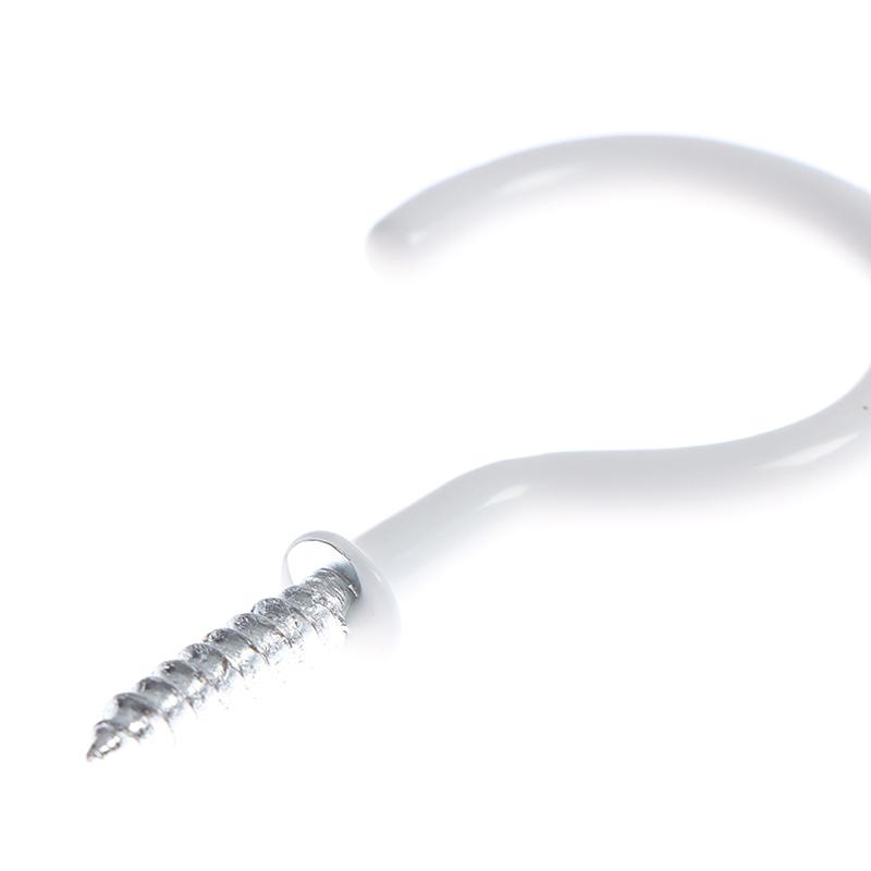 10 Pcs Mug Shouldered Hanger Cup Hooks Heavy Duty Screw-In Ceiling Hooks Cup