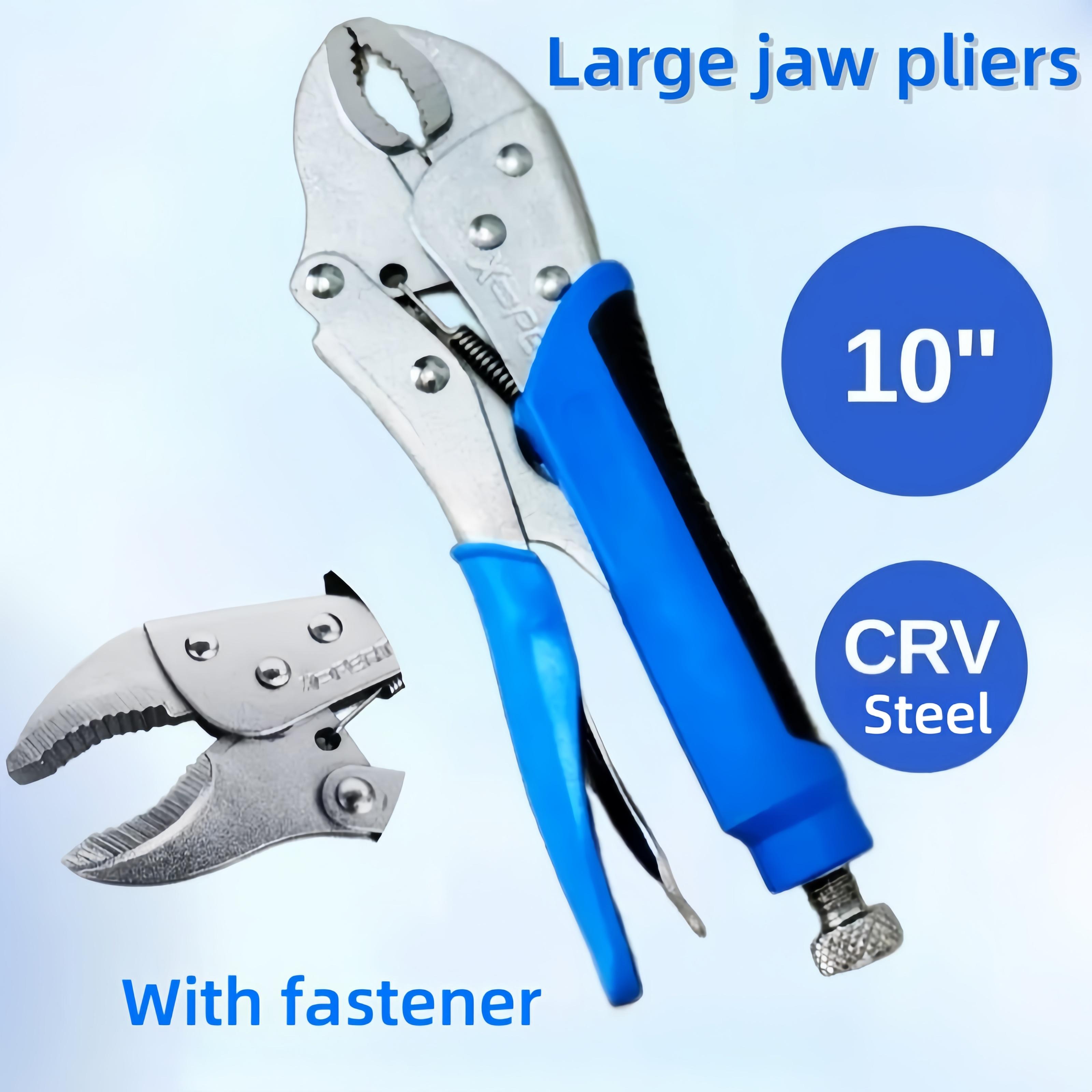 

Power Pliers Multi-function Clamp Adjustable Welding Power Pliers Manual Pressure Pliers Woodworking Fixed Clamp Tool