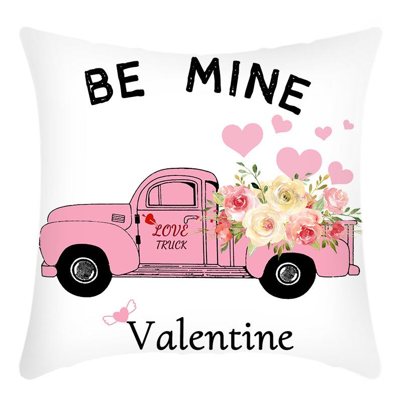 

Новый ретро принт автомобиля Любовь Стиль Принт букв Подушка Чехол на подушку для дома дивана 45 * 45Cm pillowcase