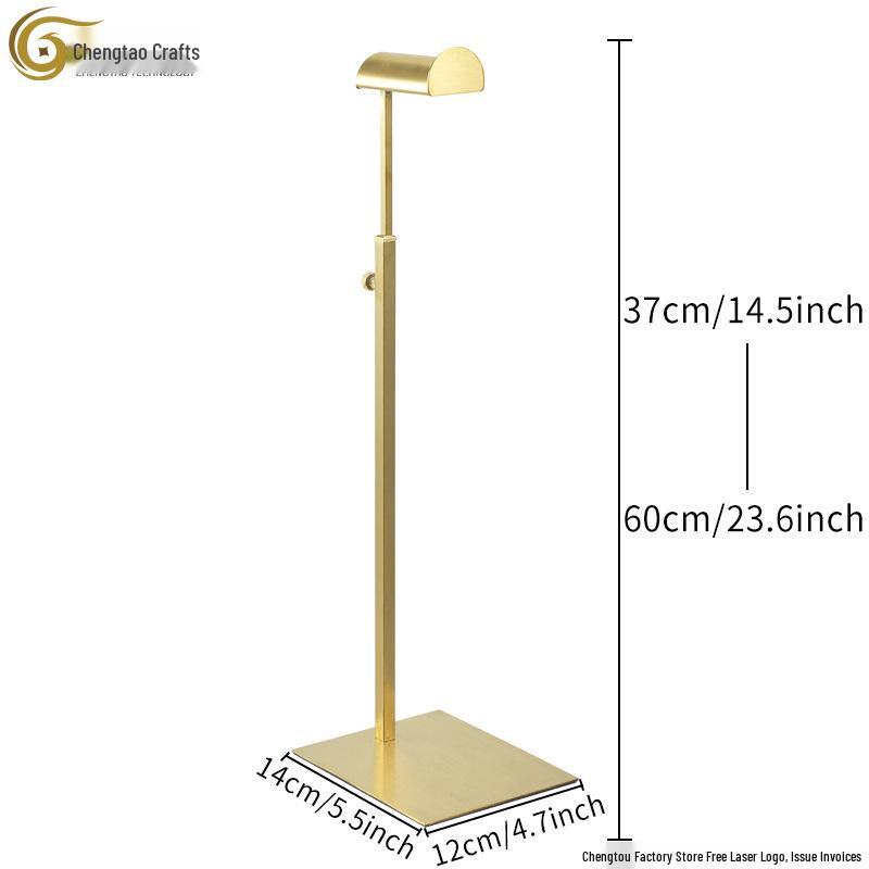 Verstellbarer Edelstahl Taschen-Präsentationsständer für Damentaschen