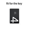 Suede Car Smart NFC Card Key Case Full Cover Shell Holder Protector For Volvo Polestar 3 Polestar 4 2023 2024 Keychain Accessory