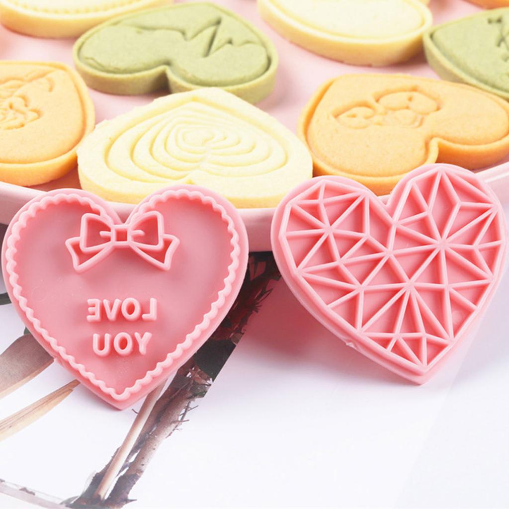 Biscuit Molds Cookie Molds Valentines' Day Series Biscuit Cutter Cookie Tool Perfect for Baking Enthusiasts Present