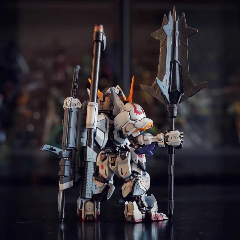 Barbatos Mgsd Assembly Model Kit Desktop Ornament Assembly Model Comes with Water Decals Free Display Stand For Adult Toy Gift