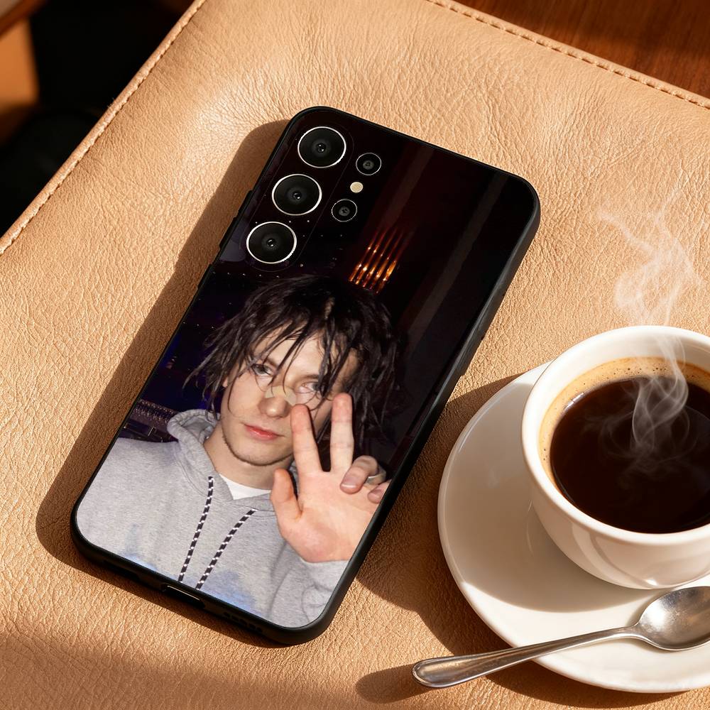 

F-Fantasy B-Bladee 333 Drain Gang Phone Case For Samsung S26,S25,24,23,22,30,21,10,9,Ultra,Plus,Lite,Black Soft Case Samsung S21Ultra