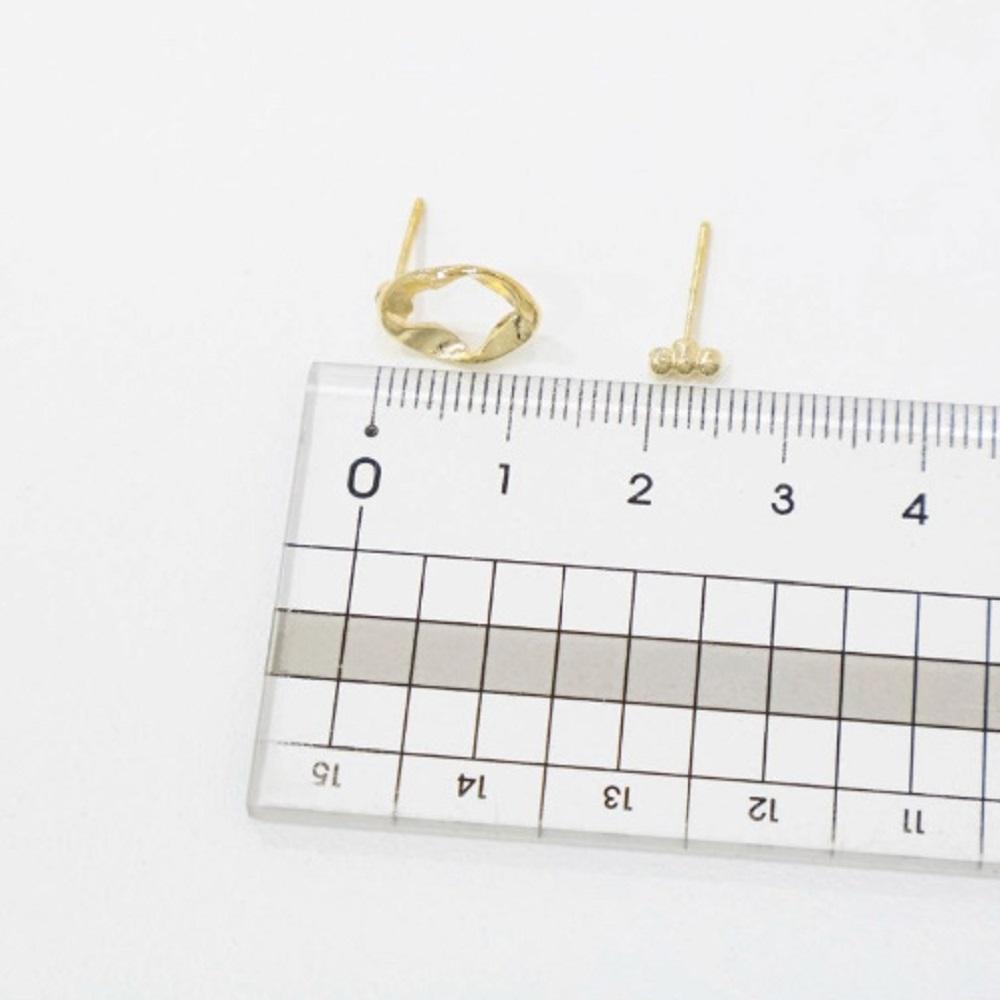 Women's Classic Pearl Earrings Minimalist Gold Set (13629362)