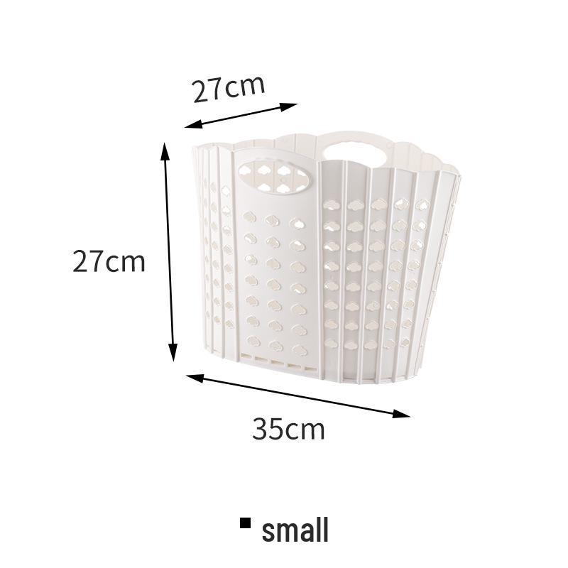 Collapsible Laundry Basket, Toy Storage, and Portable Shower Bin