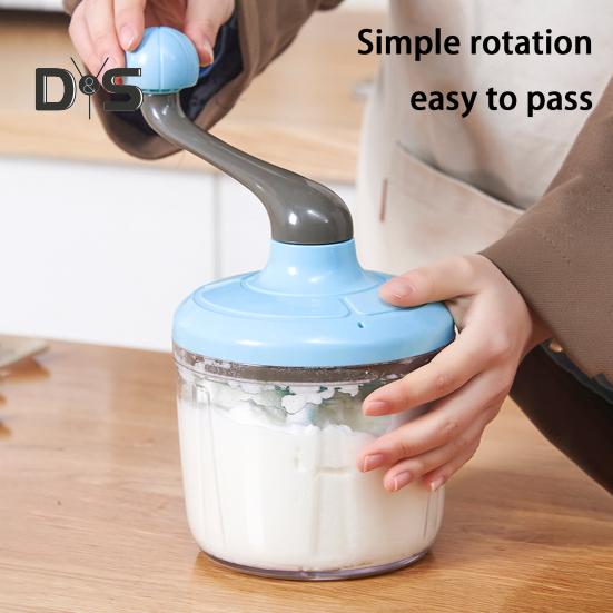 Batidor de huevos fácil de limpiar, sin esfuerzo, ahorra tiempo, prepara postres, batidor de huevos, suministros para el hogar