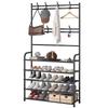 Kedi All-in-One Coat, Hat, and Shoe Rack for Bedroom and Living Room
