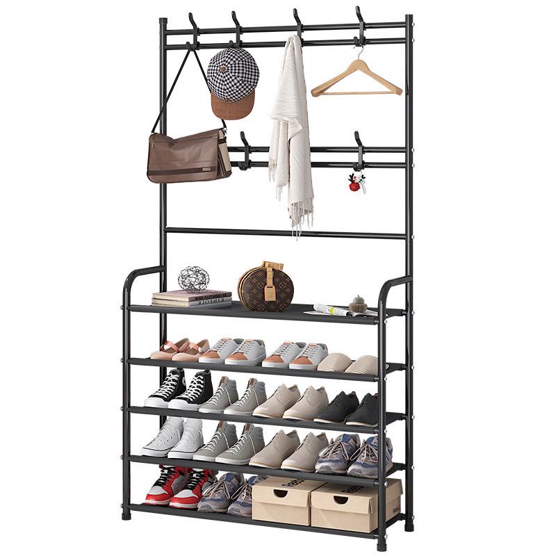 Kedi All-in-One Coat, Hat, and Shoe Rack for Bedroom and Living Room