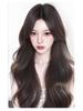 Natural-Look Long Curly Full Wig with Large Waves - Invisible Seamless Cap for Fluffy, Voluminous Coverage