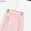 ZANZEA Women Sleeveless Blouse and Long Pants Casual Two Piece Suit Sets