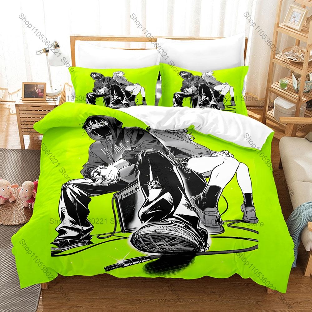 The Guy She Was Interested In Wasn't My Guy Bedding Set 3D Print 3 Piece Bed Linen for Kpop Fans Bedroom Decor