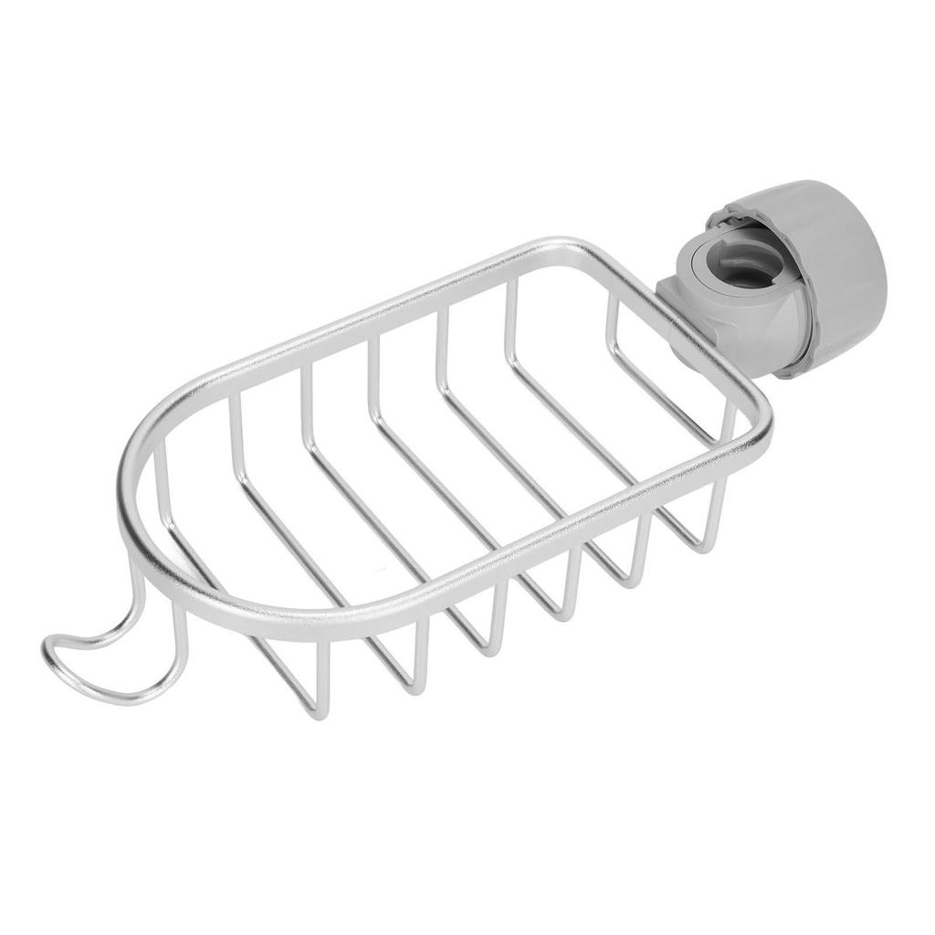 Hängande Kranförvaringsställ Diskställ för Disktrasa Svamp för Kök Badrum