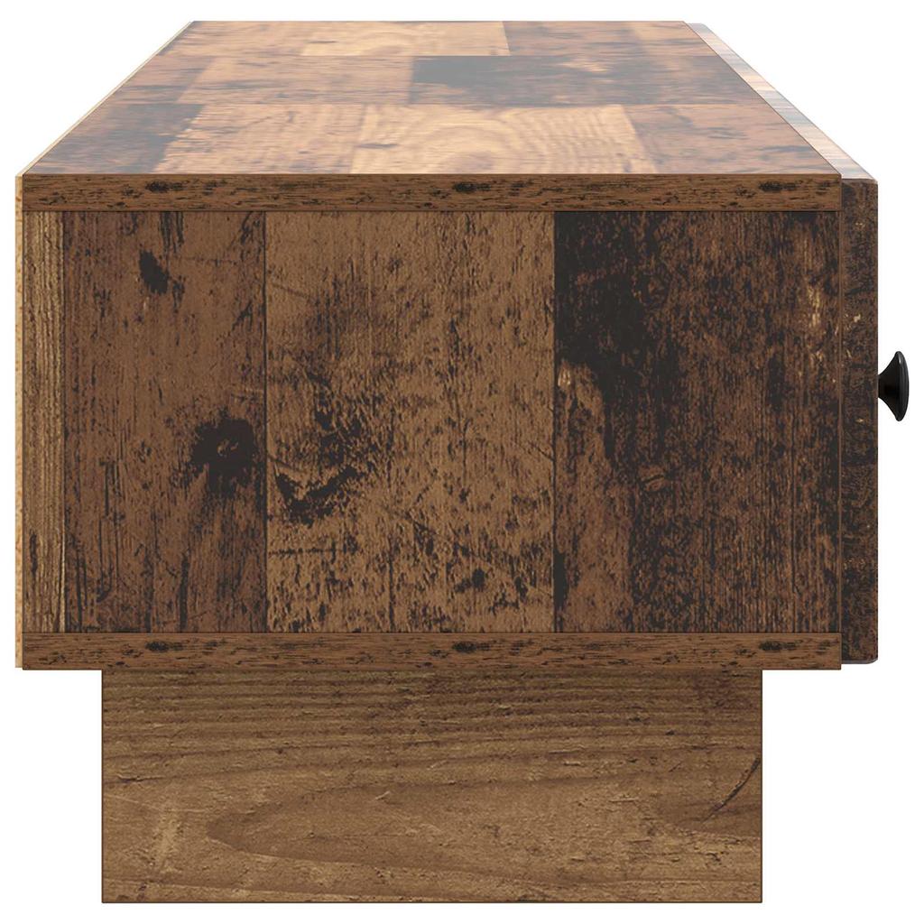 TV Cabinet Reclaimed Wood Look 147 x 34.5 x 30 cm Particleboard