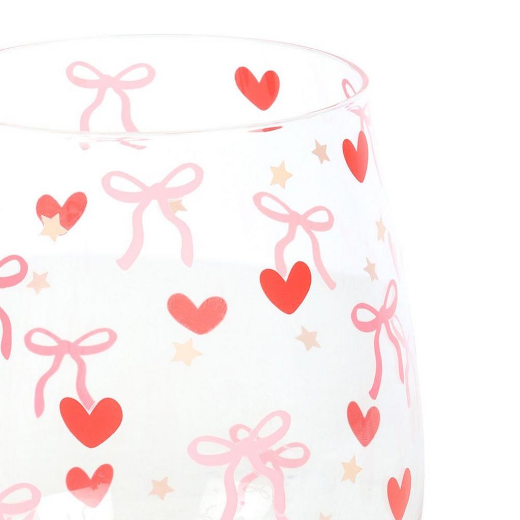Something Different Hearts Stemless Glass