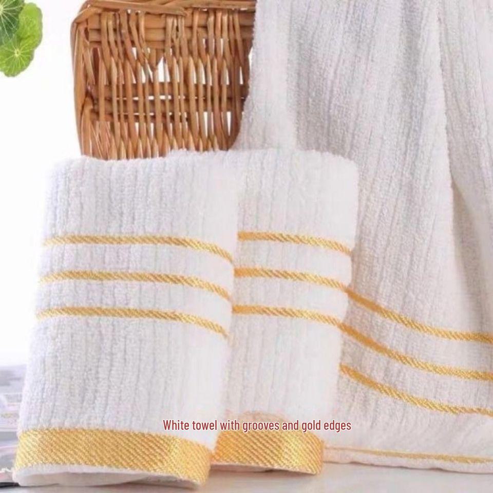 Phnom Penh Weiße Fusselfreie Saugfähige Einweg-Hotelbadetücher, 14er-Pack