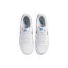 Nike Air Force 1 07 White Laser Blue Men Sneakers Metallic-Silver DR0142-100