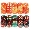 20pcs 6-sided Game 16mm For Board Games And Teaching Math Aid