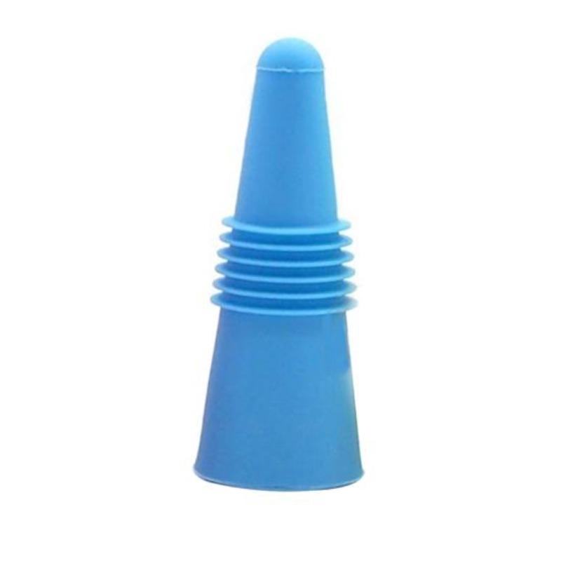 Coperchio superiore sigillante con coperchio a cono con tappo per bottiglia di champagne in silicone riutilizzabile per vino rosso