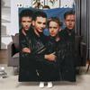 Musica Depeche Mode Coperta Morbida Calda in Flanella Coperta Multiuso per Letto Divano Ufficio Aria Condizionata Coperta per Riposo