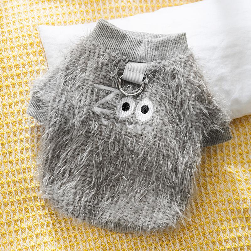 Pet bipeg winter teddy than bear Pomeranian Yorkshire Schnauzer VIP cat warm puppy dog clothes