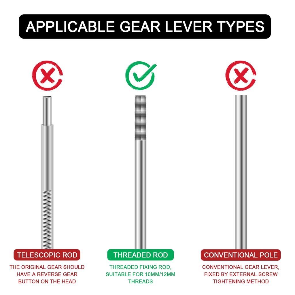 Crystal Shift Knob For Manual Transmission, LED With Reverse Gear Uplift, R135-246,135-24R,Seven-Color Crystal Gear Shift Head