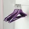 30Pcs Silicone Anti Slip Hanger Strips Clothes Hanger Grippers Self Adhesive Non Skid Grip Tape for Suit Blouse Dress Shirt
