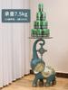 Home Dector Elephant Statue Floor Storage Housewarming Gifts Living Room Home Side Decoration TV Cabinet Tea Table LargeOrnament