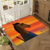 Clásico del anime B-BoJack Art Horseman Alfombrilla Gruesa Absorbente Antideslizante para Suelo Dormitorio Sala de Estar Felpudo Alfombra de Franela