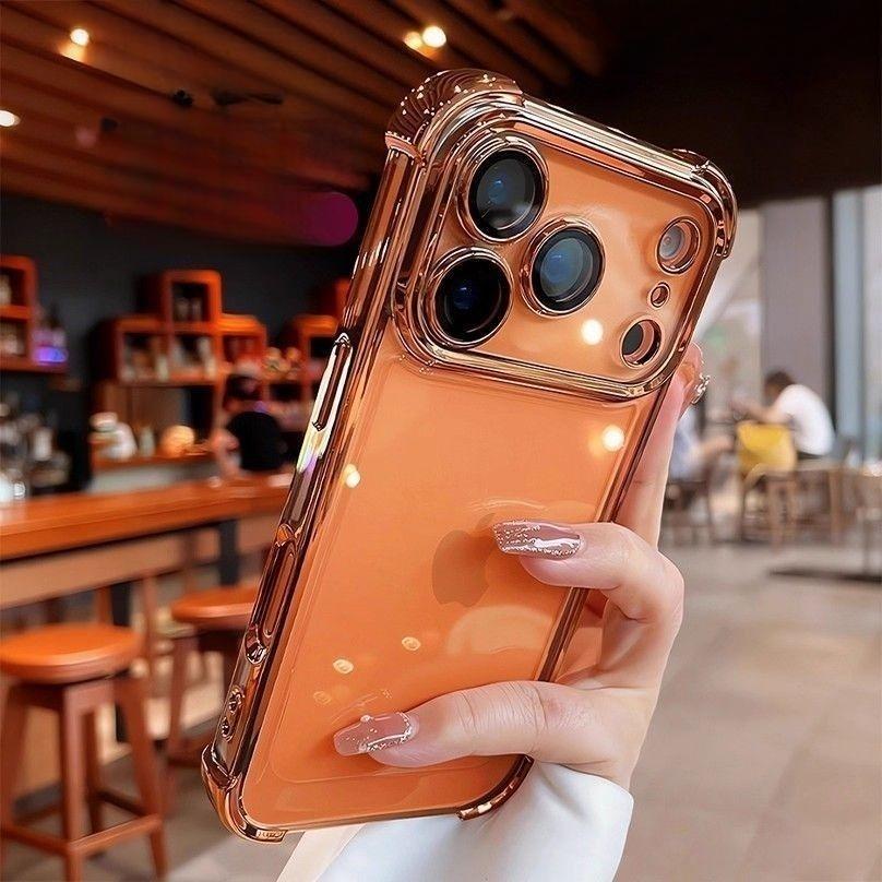 Luxury Plating Shockproof Case For Honor 400 PRO LITE MAGIC 7 X7D X9D X8C X8B X8A X9B X7A X6C X9A X6A X8 X5B X5C Airbag Cover