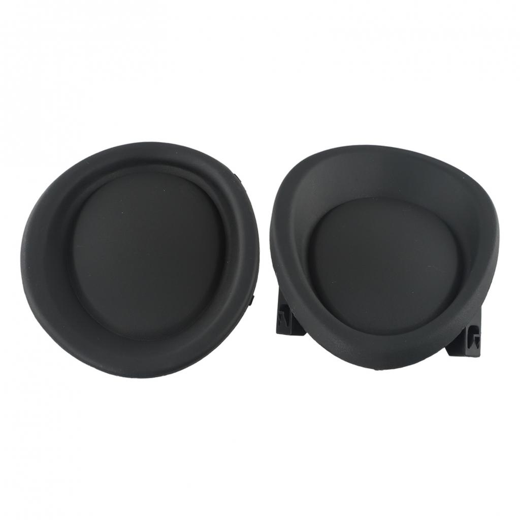 Front Pair Side Fog Light Lamp Covers For Nissan For Rogue Sport 2017-2019