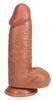 Extra Thick Dildo 16 X 6cm Brown