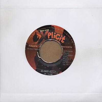 7inch Record BEENIE MAN - Glamie Betta NONE Xplicit Product 2002 Jamaica Reggae, Ska & Dub Used