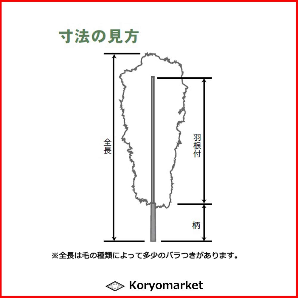 Premium Ostrich Feather Made In Total Length 3500 For Small and Medium Vehicles Duster, Japan, 82cm, No. (20040) D40, Cars,
