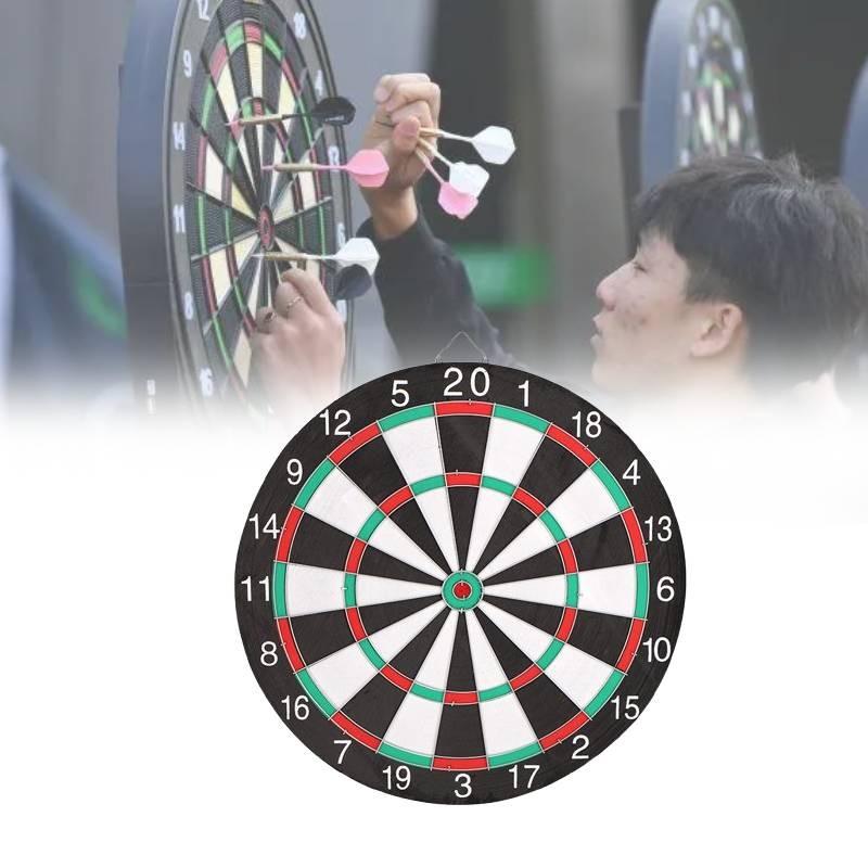 Durable 17 Inch Dartboard Set With High-quality Fiberglass Design For Outdoor Games