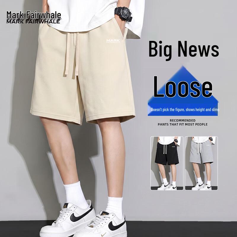Mark Fairwhale Men s American Style Heavyweight Casual Sweatshorts 3XL