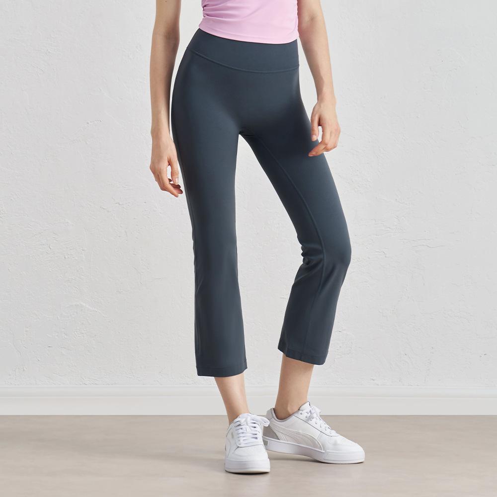 Sweatpants Yoga Pants Women's Summer Thin, Running Fitness High Waist Wide Leg Flared Pants, Sports Outdoor