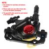 Bike Hydraulic Disc Brake Front Rear Calipers Cycle Mountain Bikes Folding Bicycle Hydraulic Brake Bike Accessory