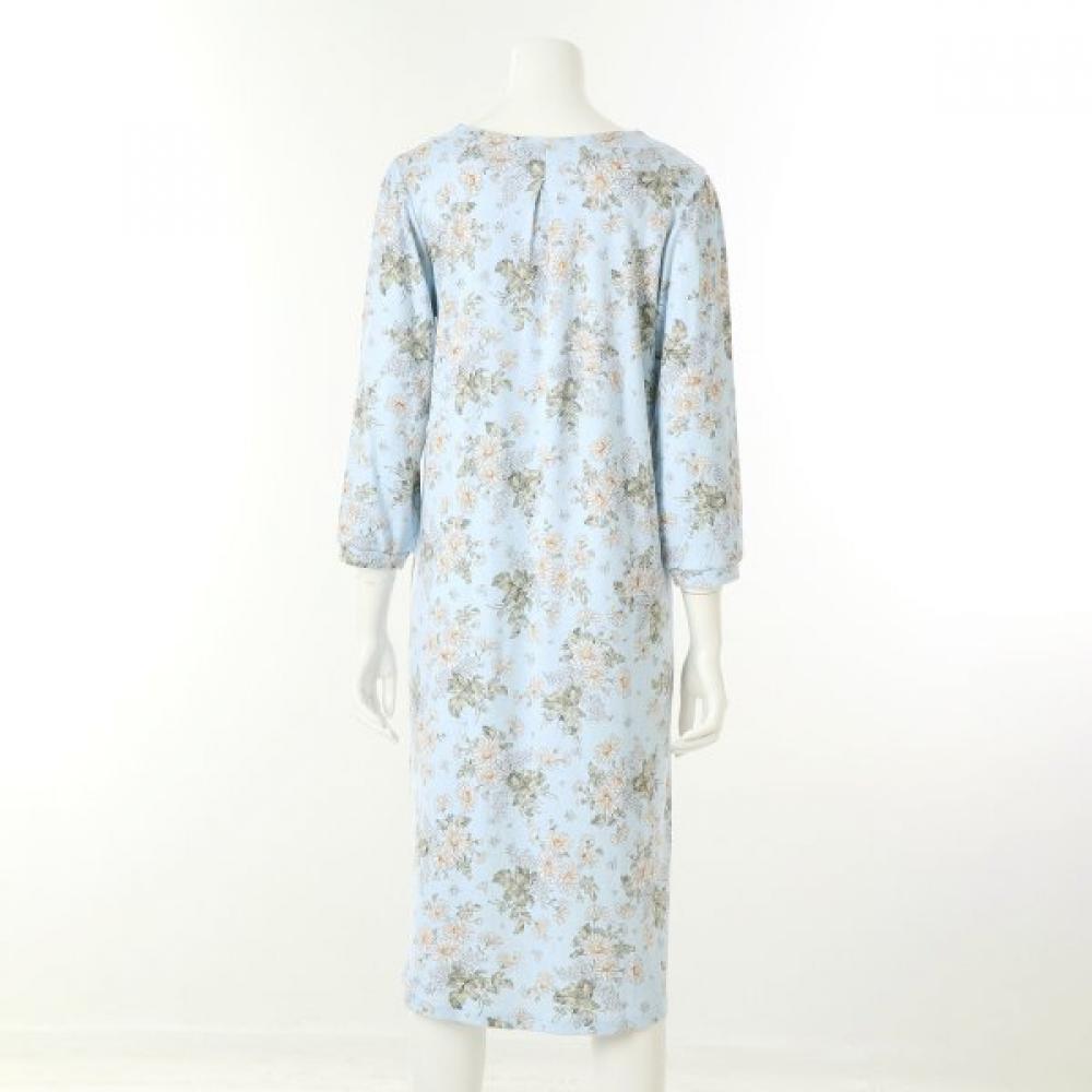 Venus Jacquard Cozy Daisy Printed Homewear Dress Veva108l