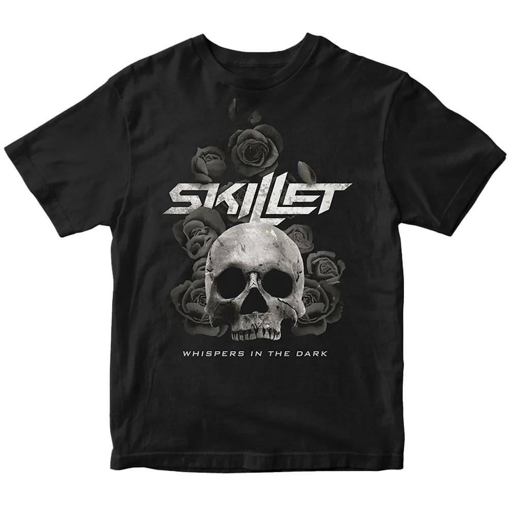 Skillet Band Whispers In The Dark Short Sleeve T Shirt All Size For Men Unisex T-Shirt S