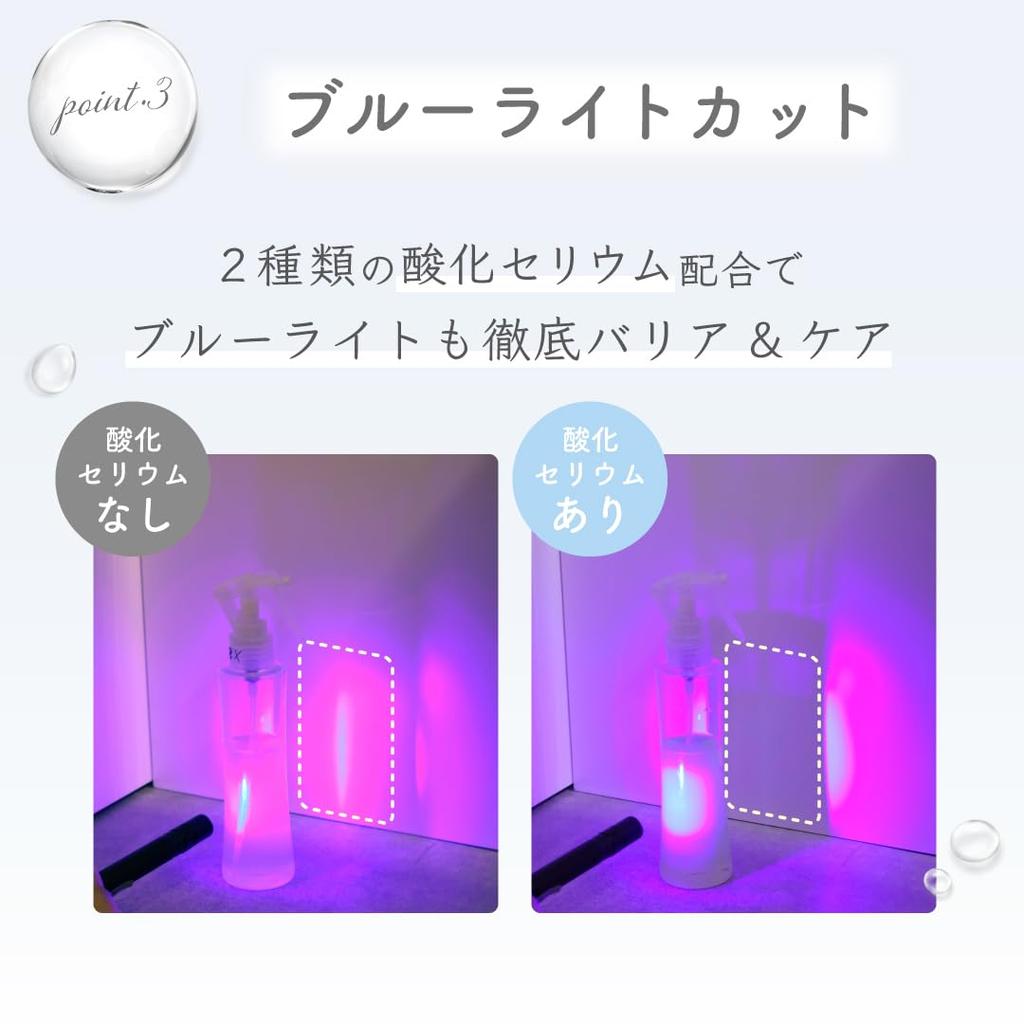 Sunscreen want to apply it again Blue light cut beauty UV gel 60g Fullerene Produced by Made in Japan shironosakura Shironosakura. You'll SPF50+