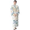 SOUBIEN Yukata 2-teiliges Set Floro Damen (Yukata Hanhaba Obi)