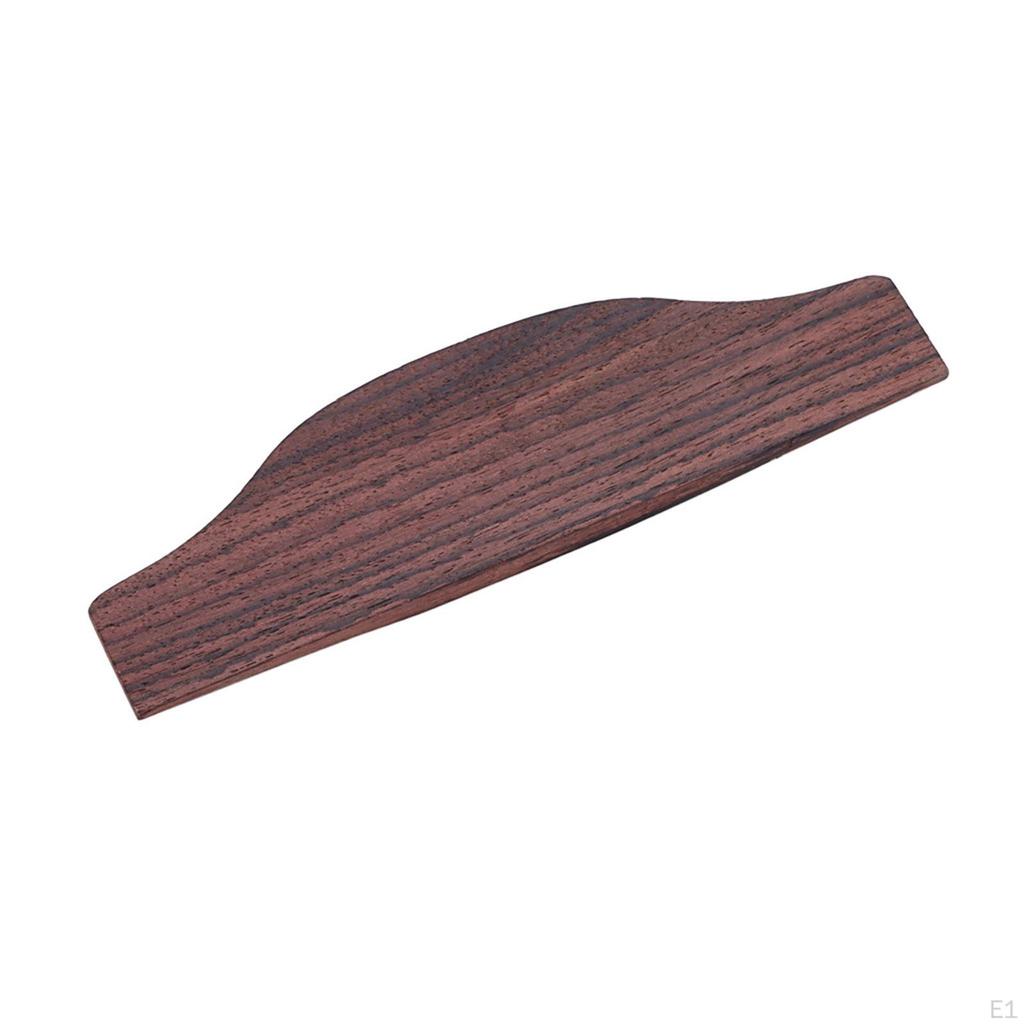 Acoustic Guitar Bridge 6 String Musical Instrument Reliable Nut and Saddle Wooden
