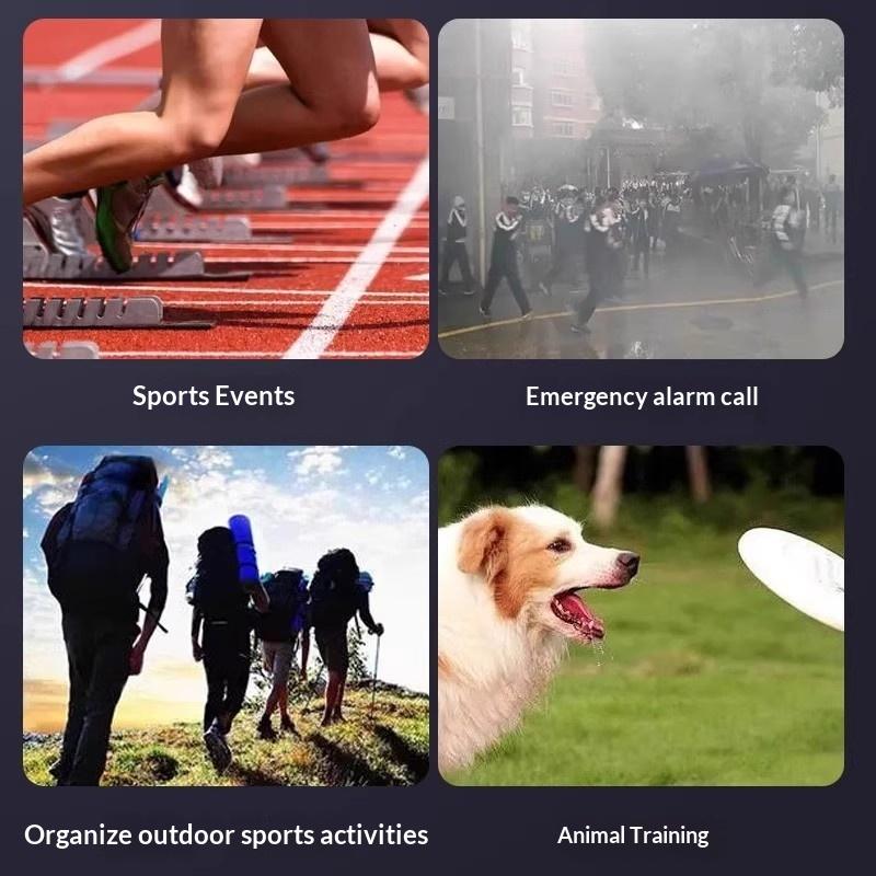 1 Pezzo Sport Outdoor Controllo Traffico Gioco con Palla Arbitro E Allenamento Piccioni Domestici 3 Fischietti Elettronici Con Effetti Sonori