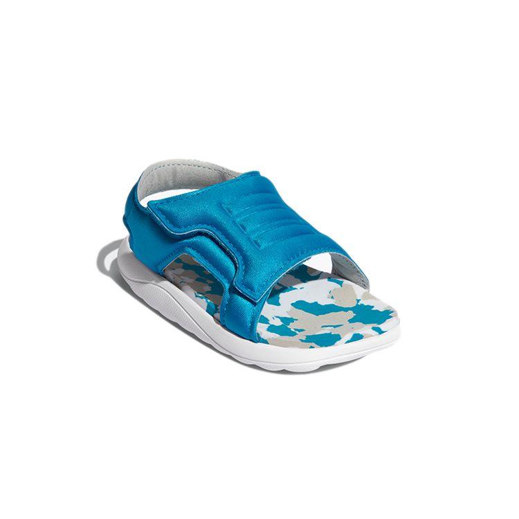Adidas Neo Comfort Sandals Space Leather Learning Shoes Baby Shoes Blue FY8861