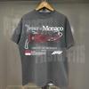 Vintage Charles Leclerc F1 T-Shirt, Prinz von Monaco Leclerc Grafik-T-Shirt, Formel 1 Ferrari Fan Merchandise, Geschenk für Leclerc Fan