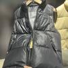 Trade Surplus Autumn and Winter Thickened Warm Stand-Collar Cotton Vest for Men and Women, Couple Style Trendy Brand Versatile Casual Outerwear