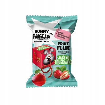 Bunny Ninja Fruit Snack Apple with Strawberry 15g